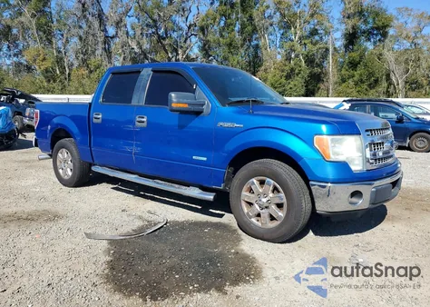 2013 Ford F150 Supercrew из США, поврежденный, VIN 1FTFW1CT5DFC92896